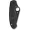 Spyderco 2024 Spyderco Para 3 Lightweight Black Handle Black Blade Serrated SPY-C223SBBK - alternate 3